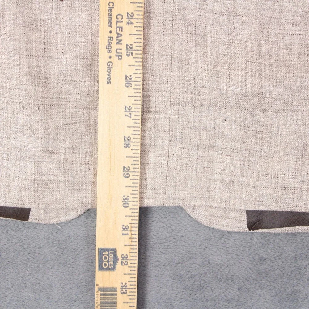 Reiss Mens 42 Auto Linen Blazer Jacket Sport Coat Surgeon Cuffs‎ Tan Beige